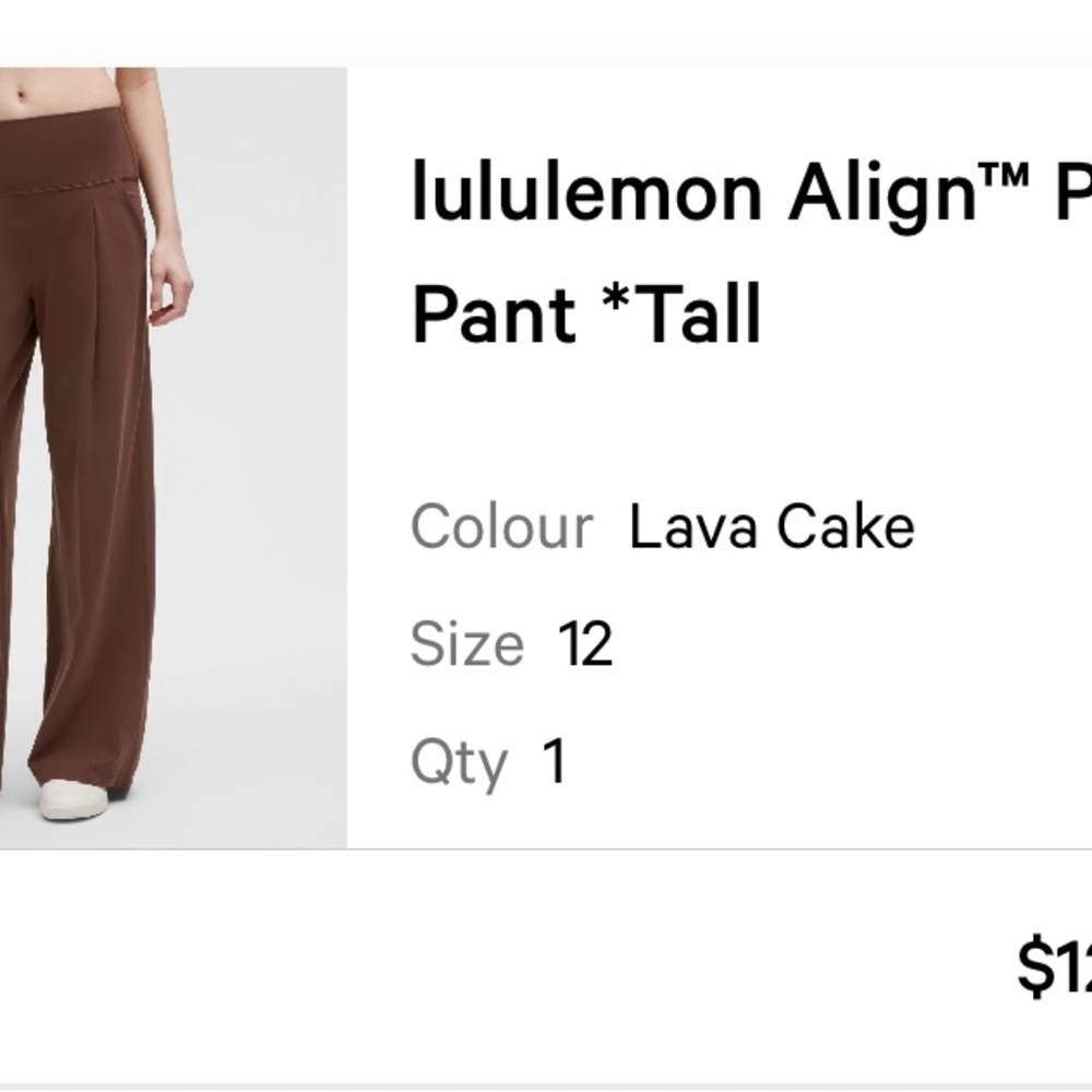 lululemon athletica Align Tall Pant - Lava Cake - Picture 2 of 5